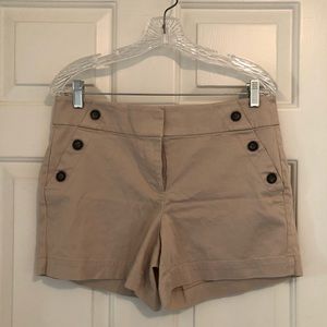 White House Black Market Khaki shorts